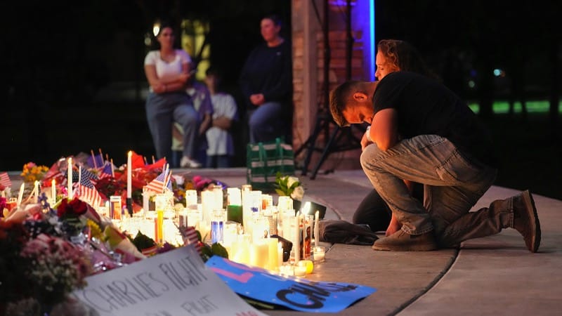 Charlie Kirk vigil