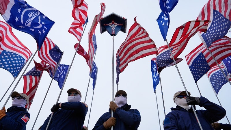 flag Christian nationalism PRRI survey report