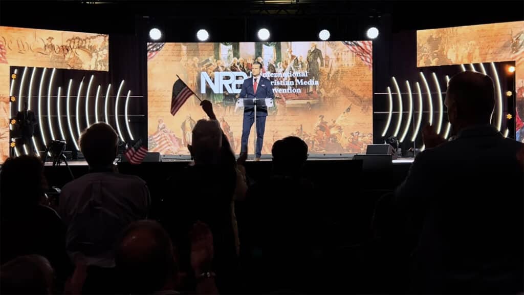 Pete Hegseth National Religious Broadcasters Convention