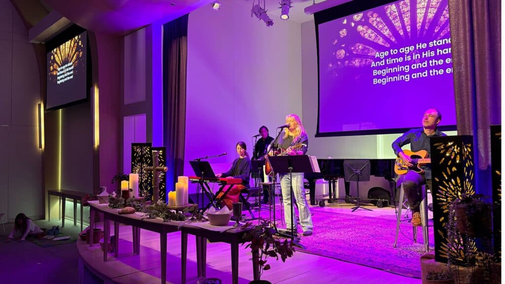 Worship music in political activism